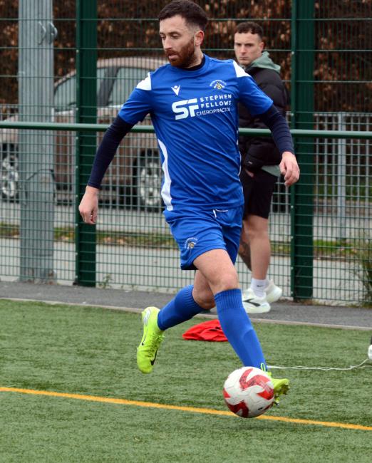 Jordan Thomas - the Bridge skipper scored against Narberth